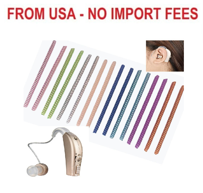 16 Pcs Cochlear Implant Cable Wrap Colorful Twist Protector Helps Protect and St