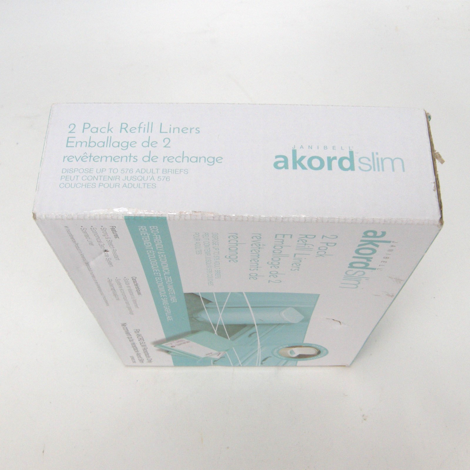 Janibell Akord Diaper Disposal Liners for 280 Slim Model Scented 2-Pack NIB