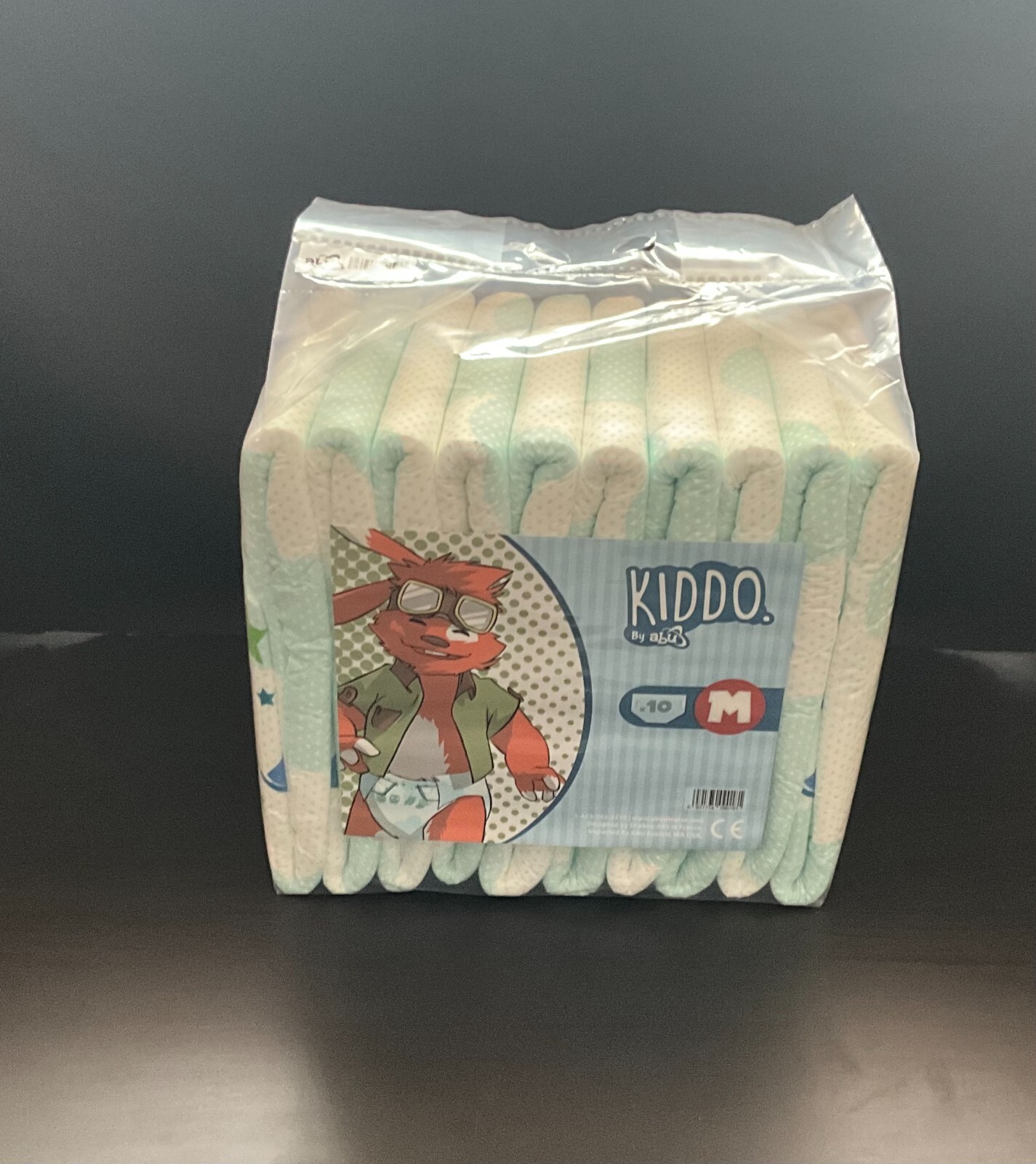 ABUniverse ABU Kiddo 2-Tape Diapers Medium (10 Pack) – Vaulted – Out Of Print