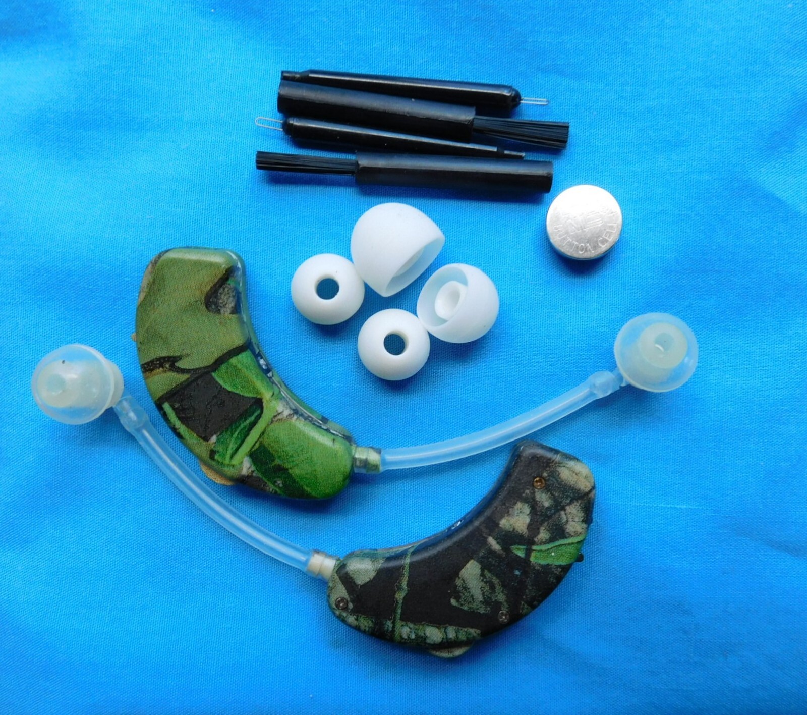 Ultra Ear BTE 2 Pack Camo Hearing Aids Behind Ear Sound Amplifier NXT2PK