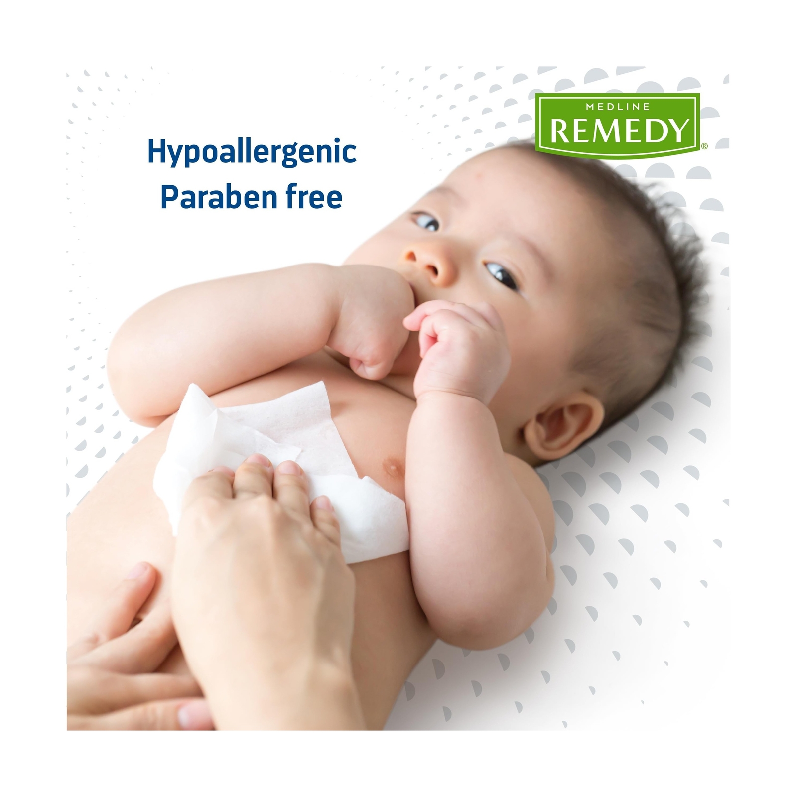 Medline Remedy Clinical 3-in-1 Barrier Cream Cloth, 3 count (45 Packs), 8 x 8…