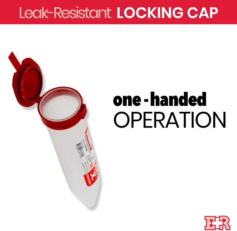 Ever Ready First Aid Porta Transportable Sharps Container with Locking Mechanism
