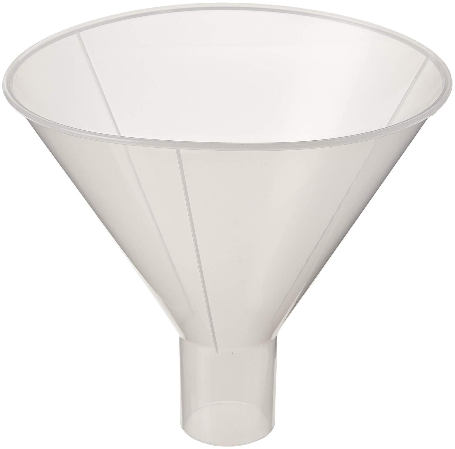600166-1 Polypropylene Powder Funnel, 180mm Funnel Size, 180mm Top Diameter
