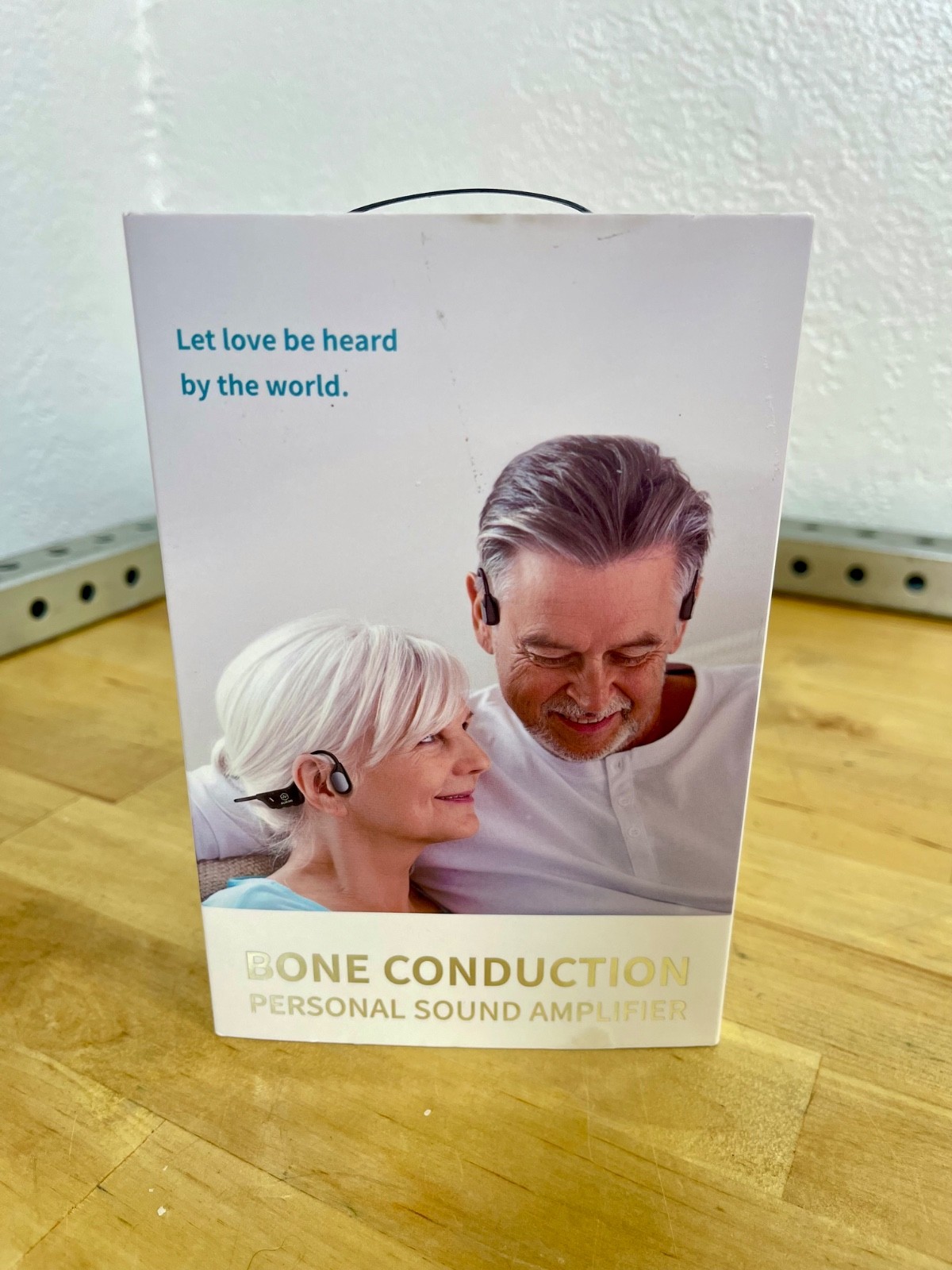 NEW AURIMI Bone Conduction Personal Sound Amplifier, Open Ear Design hearing