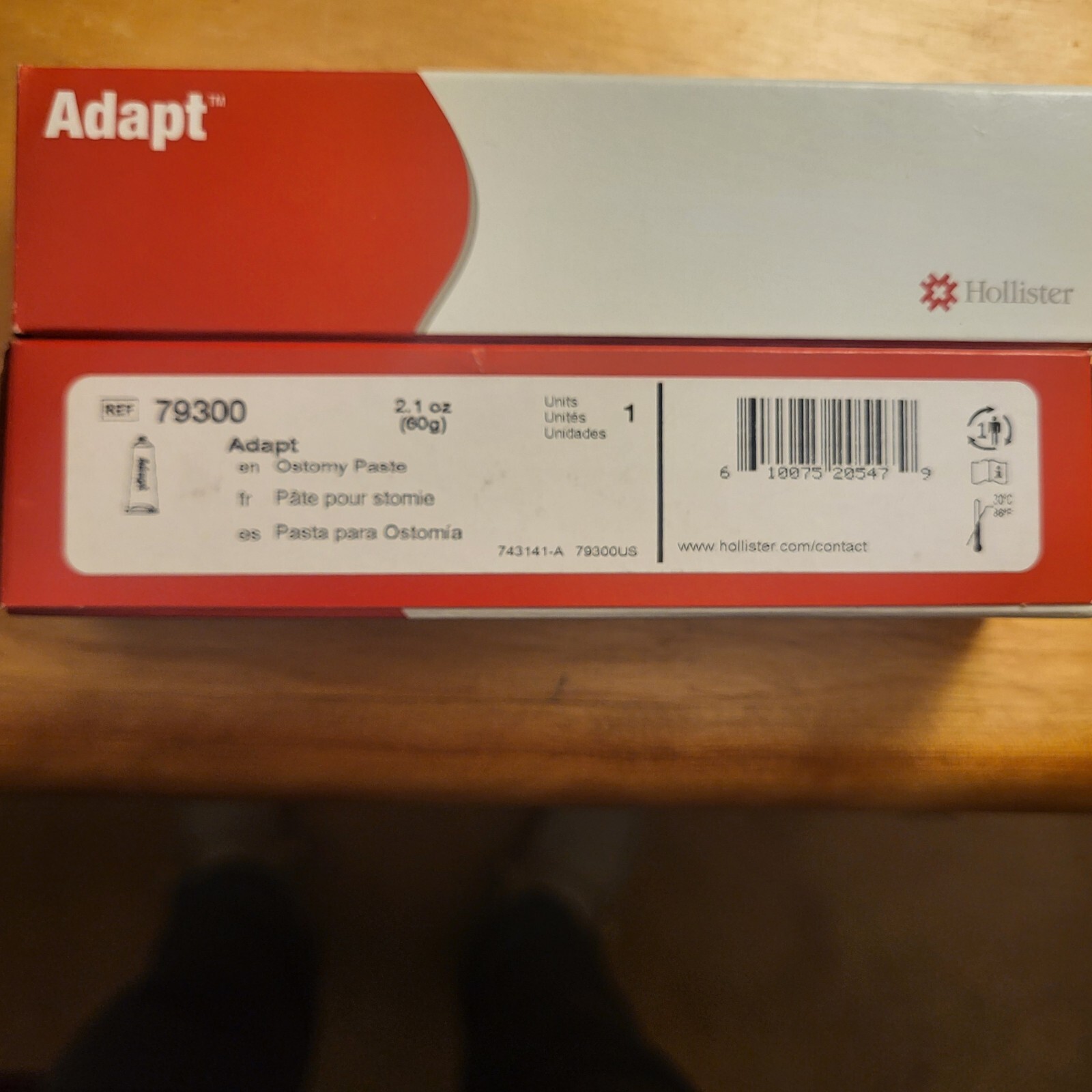 Hollister 79300 Adapt 2.1 oz Ostomy Paste.