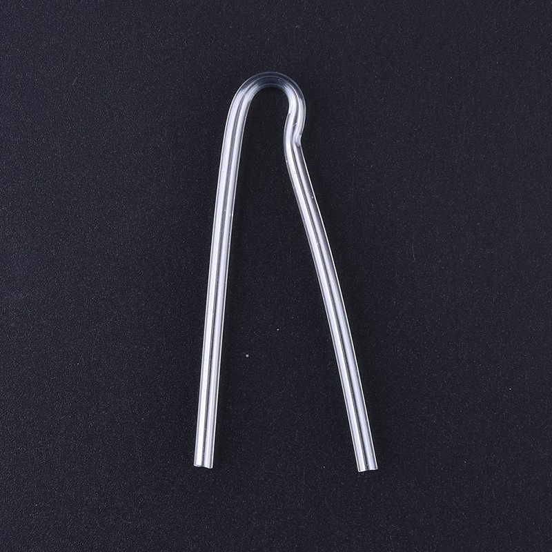 1Pc R Shape Preformed BTE Earmold Hearing Aid Tubes Tubing With Tube .N8