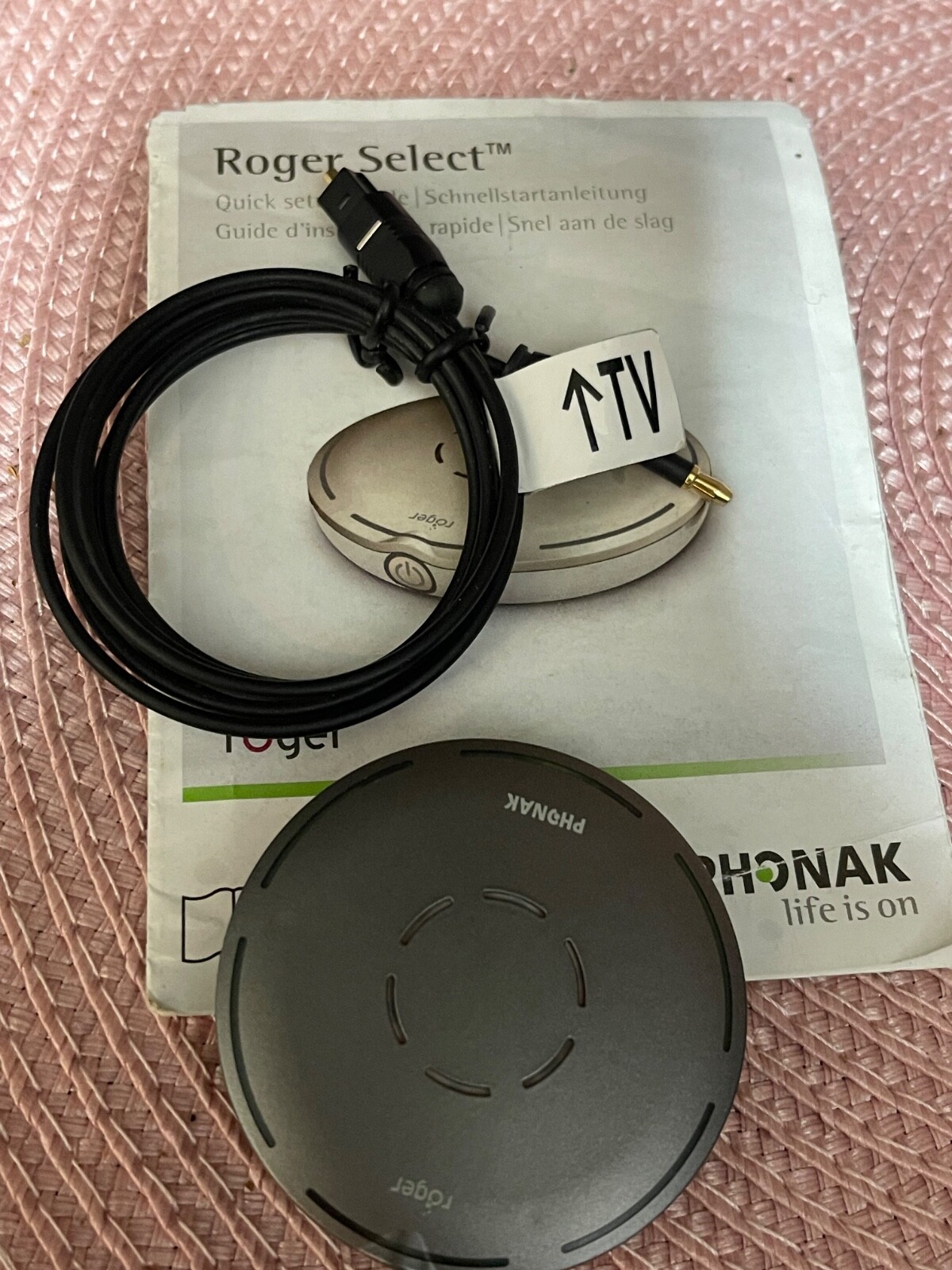 phonak roger select “ No Battery “ ***Read description **
