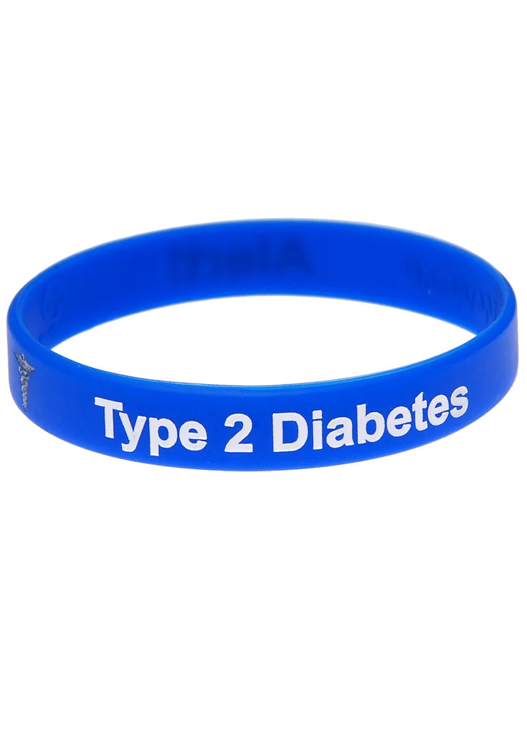 Type 2 Diabetes Medical Bracelet
