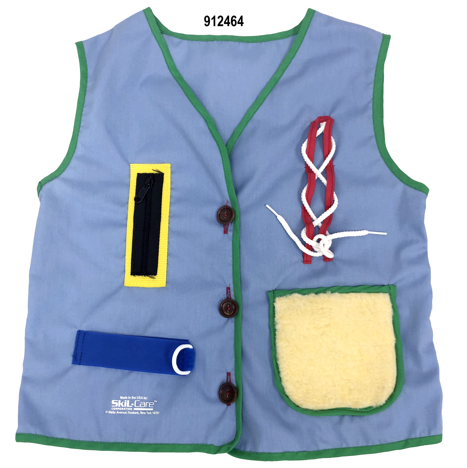 SkiL-Care Activity Apron, Activity Aids – Apron, Vest or Overlay