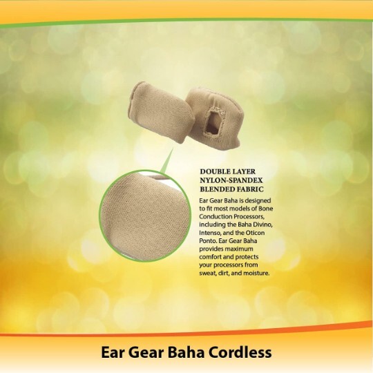 Ear Gear Baha Cordless (Binaural) | Black