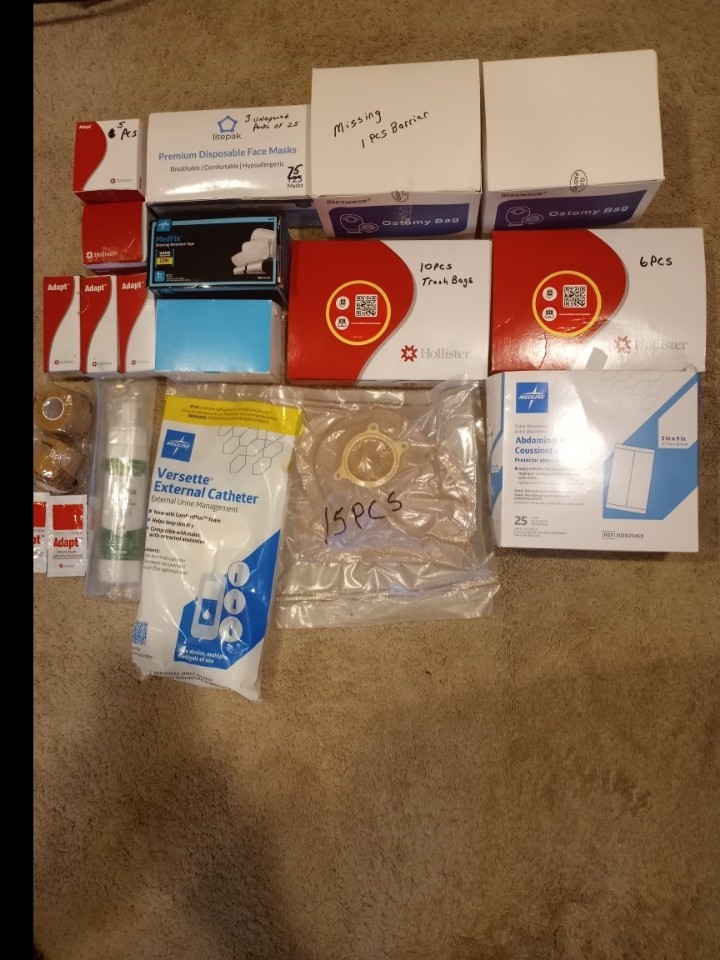 Premium Ostomy & Wound Care Supply Lot NEW Unused Hollister Medline Steawoce