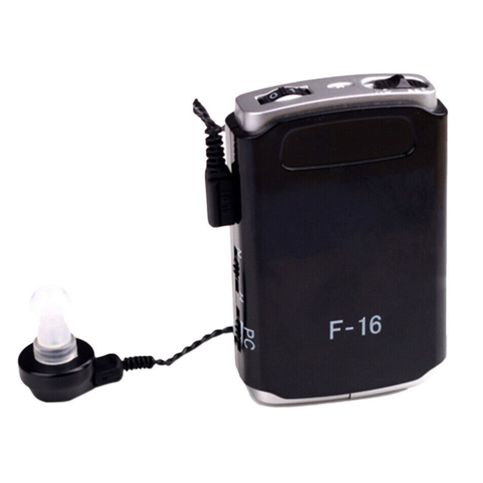 F-16 Hearing Aid Voice Sound Amplifier Adjustable Volume For The Elderly Seniors