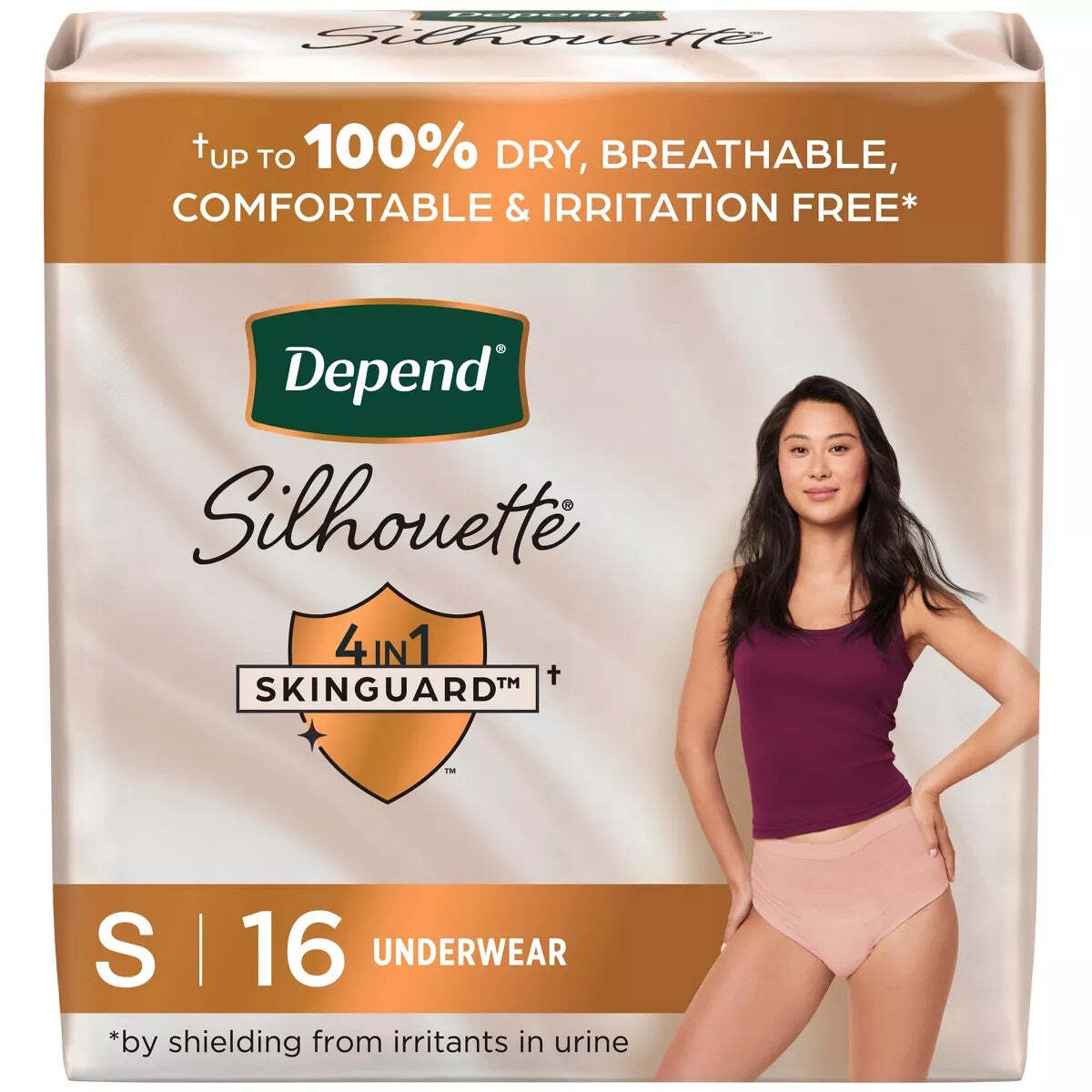 Depend Women’s Silhouette Incontinence Underwear
