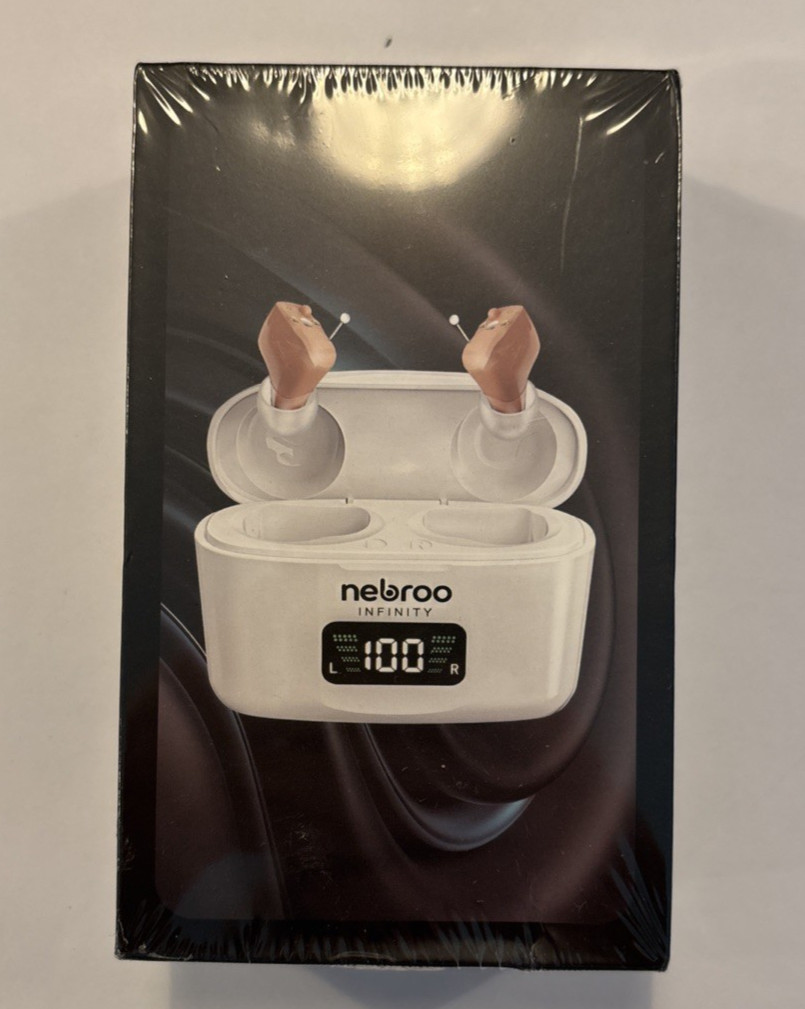 NEBROO Infinity Digital Hearing Aids Rechargeable. READ