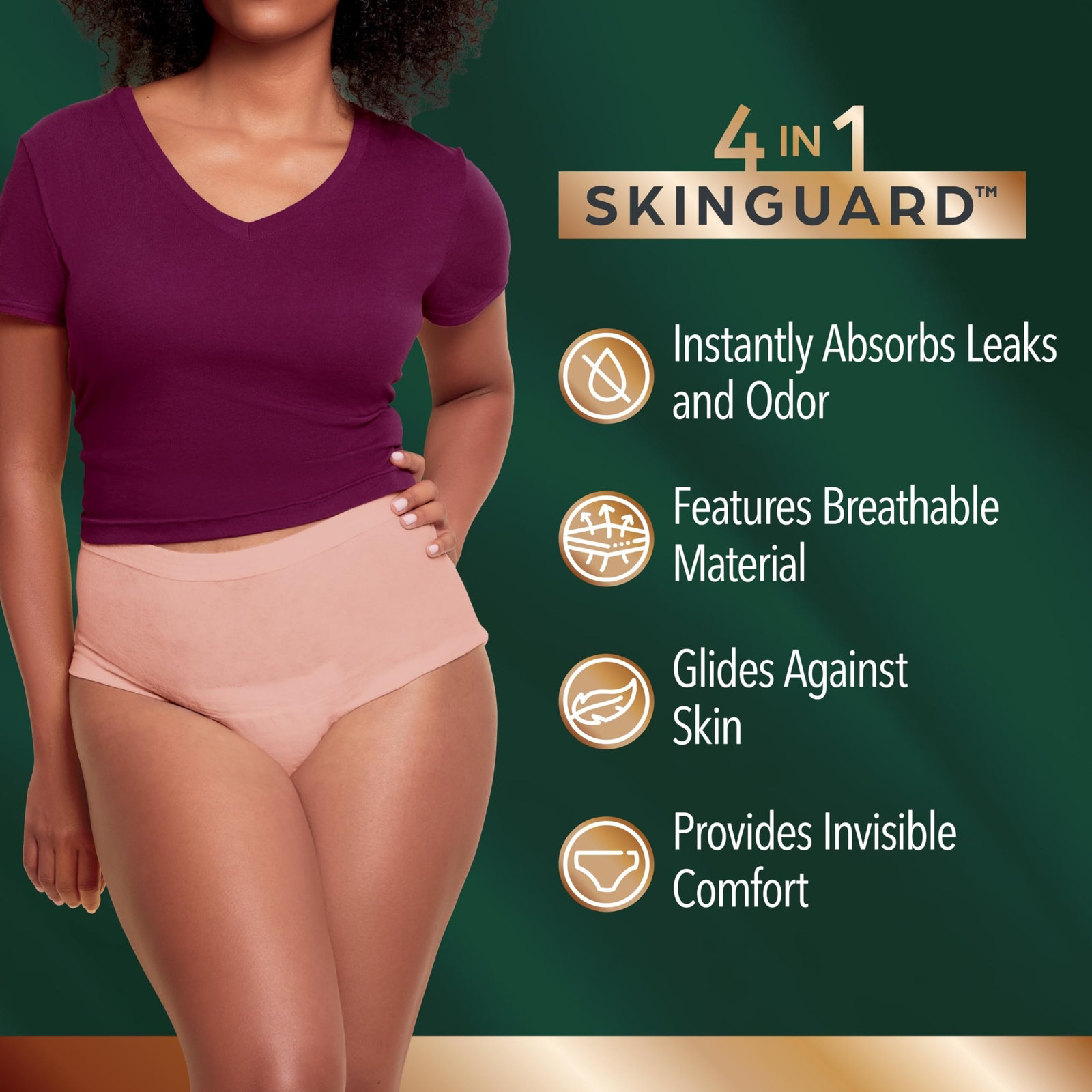 Depend Silhouette Adult Incontinence & Postpartum Bladder Leak Underwear for …