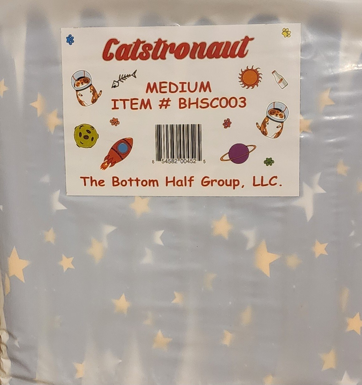 Bambino Catstronaut Medium Adult Baby Diaper – Plastic Backing – Pack of 2 ABDL