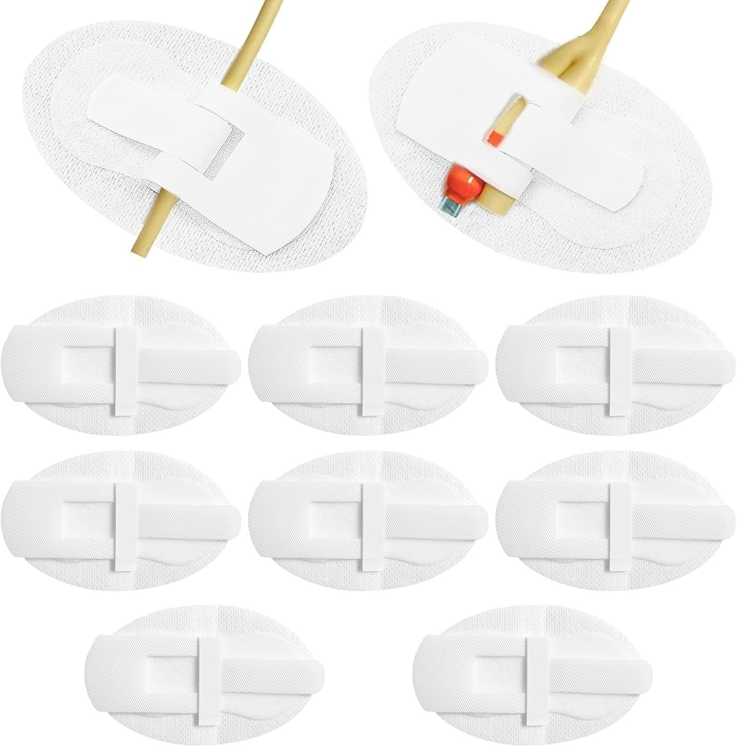 Catheter Stabilization Devices – 8 PCS Self-High Adhesive Catheter Holder