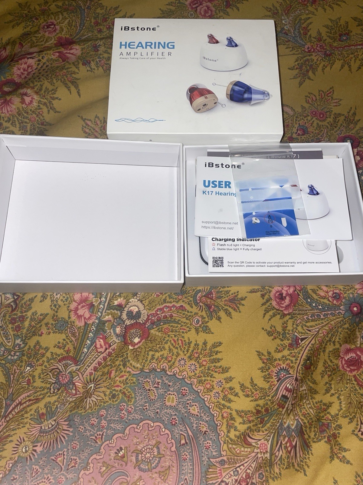 iBstone K17 Rechargeable Hearing Aids Digital Sound Amplifier