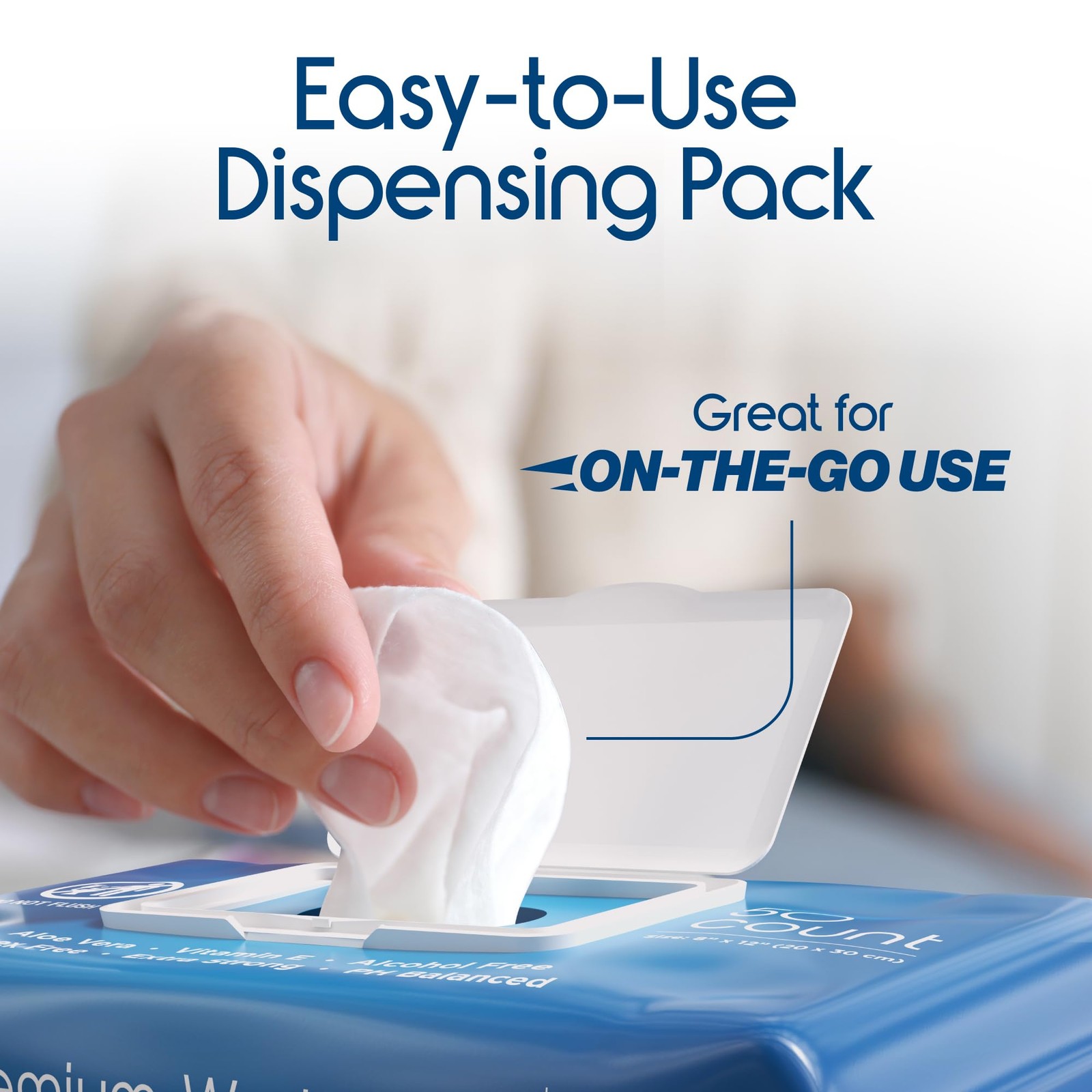 Adult Wet Wipes, Wash Cloths, Incontinence & Cleansing for Elderly Extra Larg…