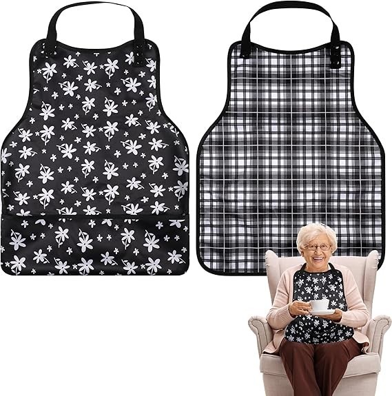 3/4 Pcs Adult Bibs For Men Washable, Reusable Adult, Flower,…