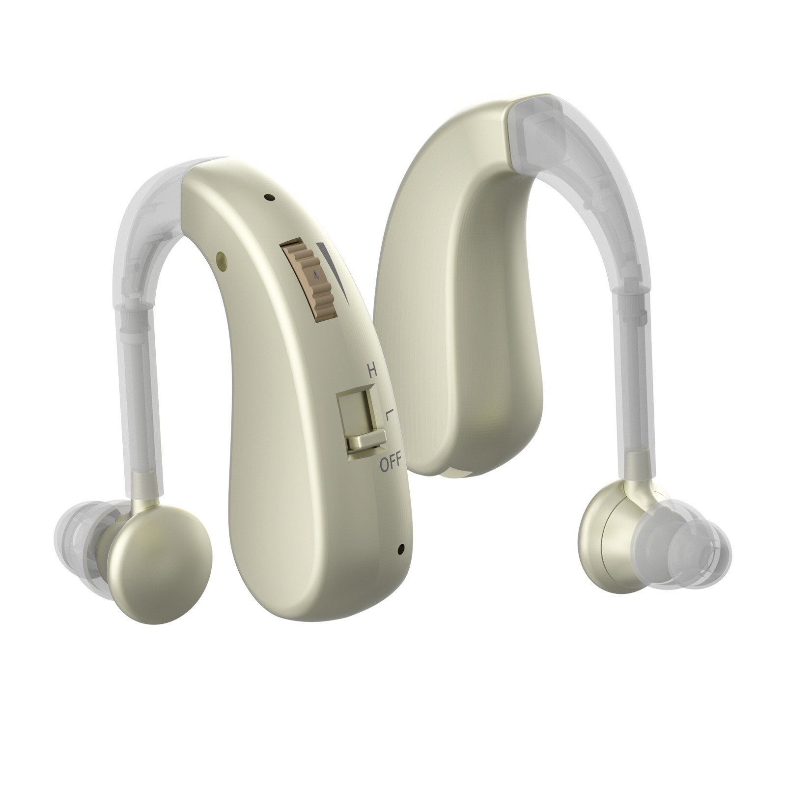 1 pair High-performance hearing AIDS suitable for the elderly with hearing loss