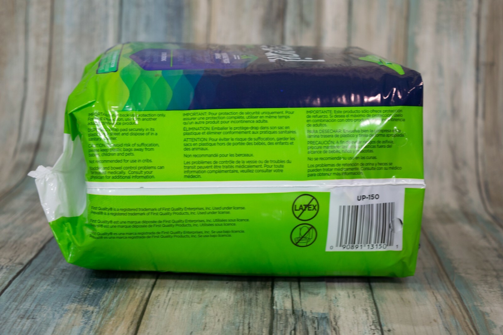 Prevail Underpads L 23″ x 36″ EXTRA STRONG 15 Disposable Absorbent Pads UP-150
