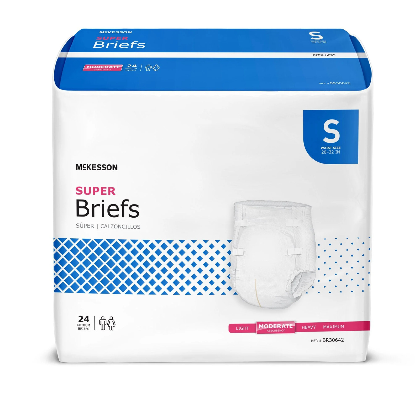 McKesson Adult Briefs, Super