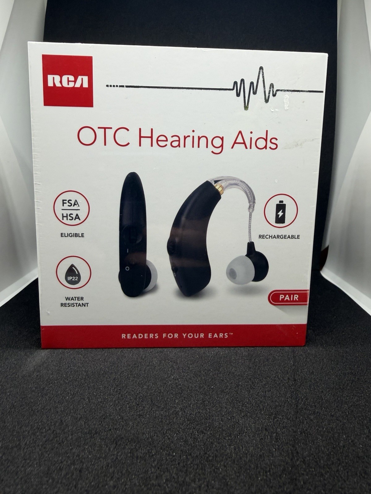 RCA OTC Hearing Aid – Rechargeable Hearing Aids For Adults And Seniors
