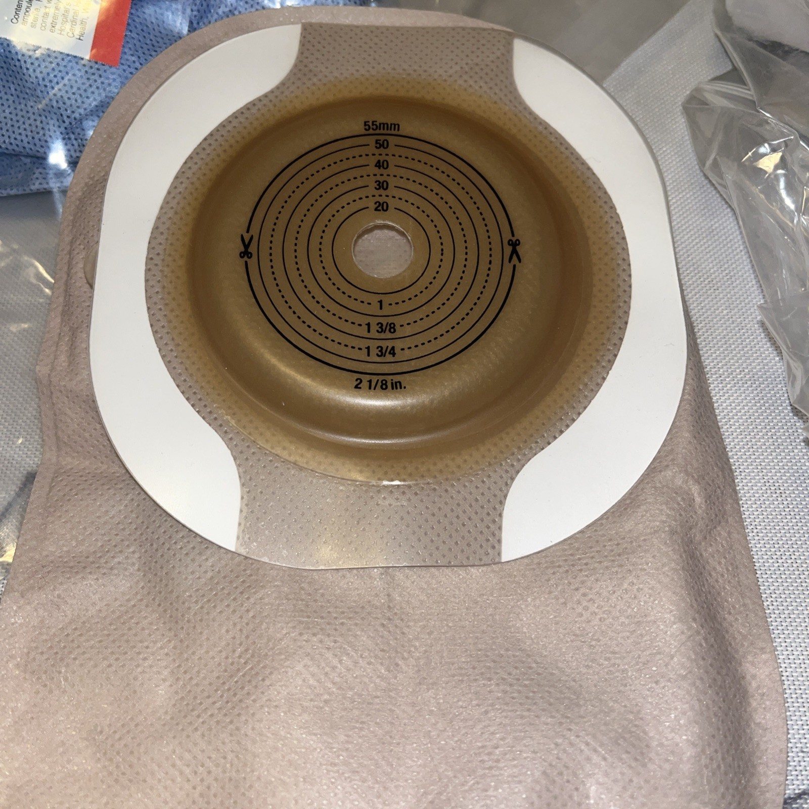 SenSura Mio 10471 Ostomy Pouch 1 inch to 2-1/8 Inch Stoma 1 pc System in Bag