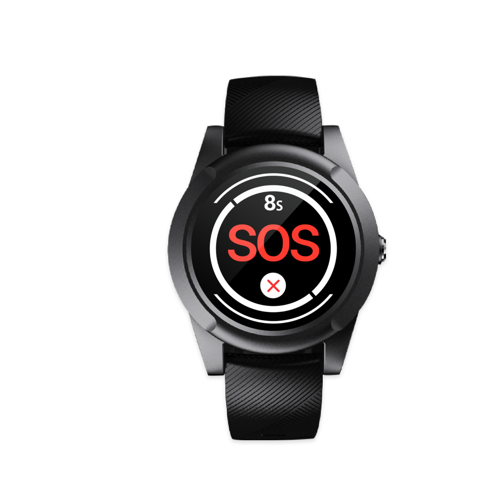 Active Portable SOS GPS Medical Alert System Fall Detection -Medihill Smartwatch