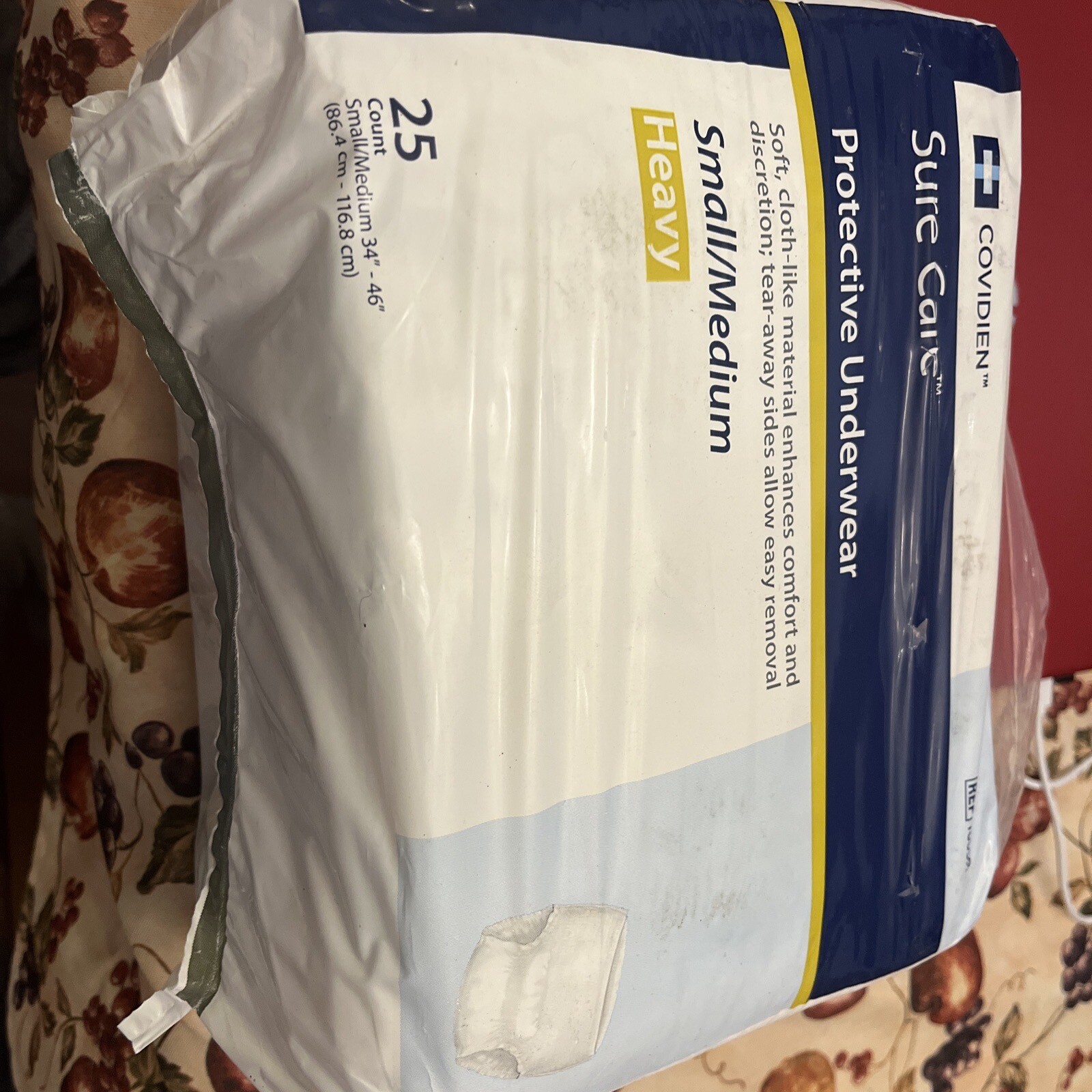 NEW Covidien Sure Care Protective Underwear Small/Medium Heavy Absorbency 25ct