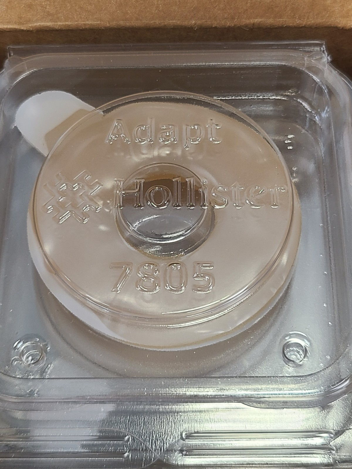 Hollister Adapt 7805 Flat Ostomy Barrier Ring 48mm 10 Count Box 2029/07/01