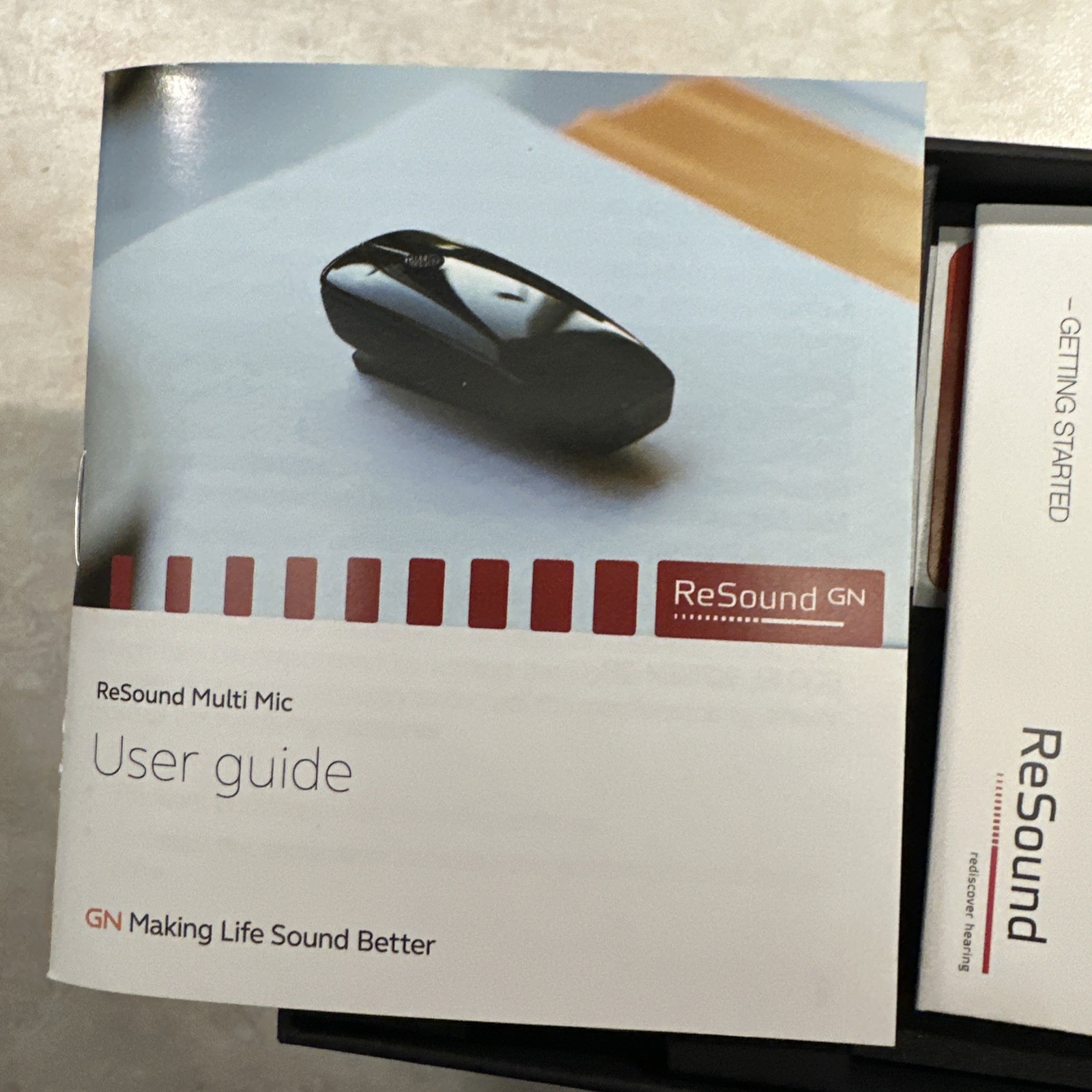 New GN Resound Multi Mic Wireless Microphone For Resound & Jabra Hearing Aids.