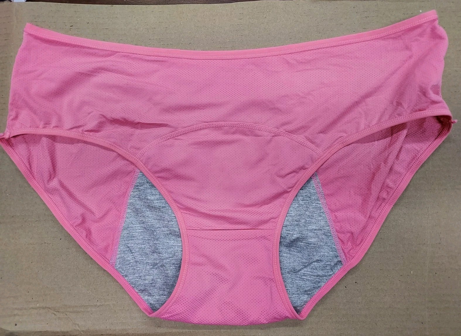 Women’s Washable Period Incontinence Hipster Panties 2pk Size XXL (9) READ SIZE
