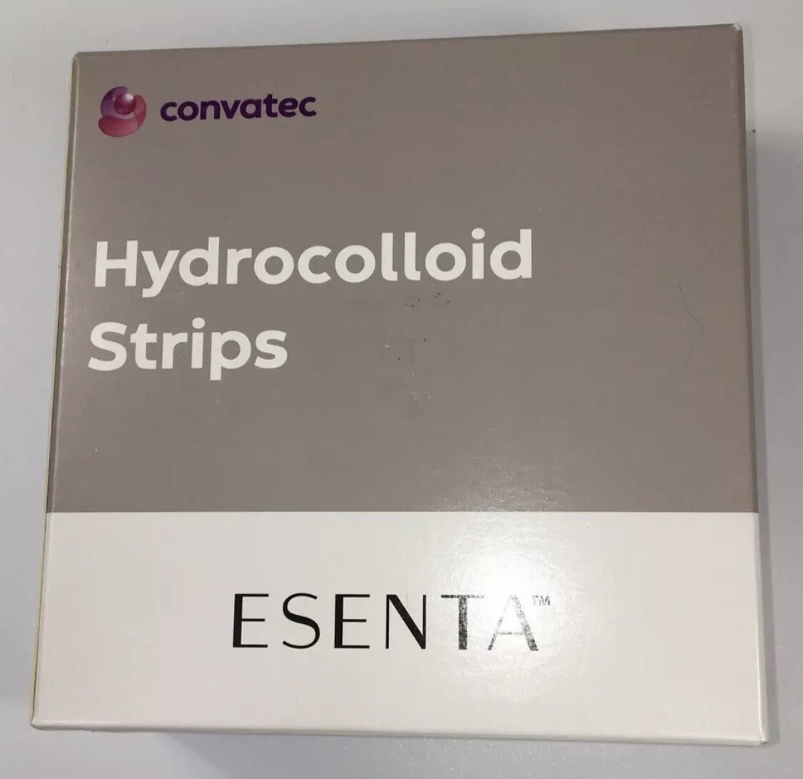 80 Ct Convatec 423826 Esenta Hydrocolloid Strips Thin Curve Exp2029