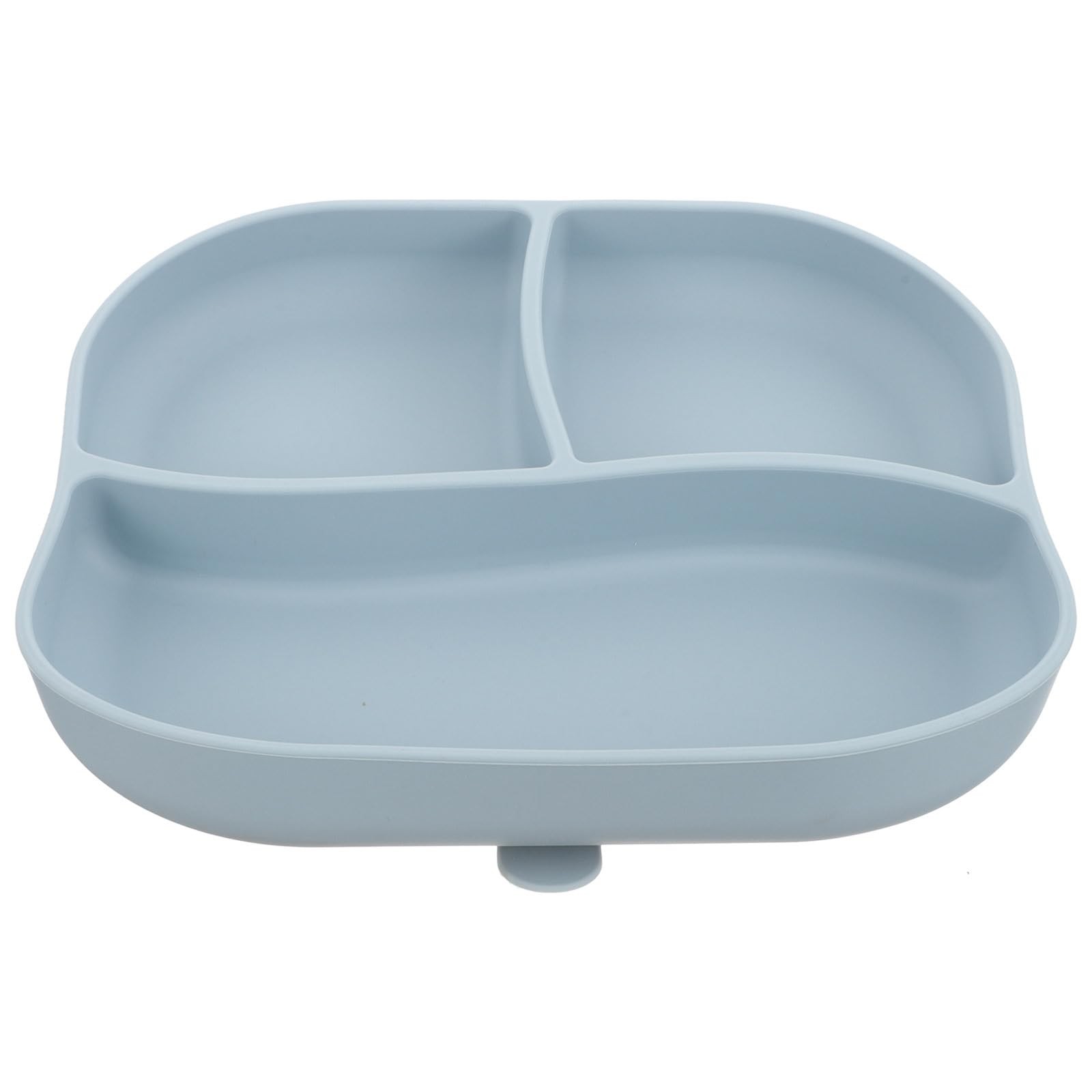 Multi-Grid Silicone Suction Plate for Elderly Divided Food Tray Strong Suctio…