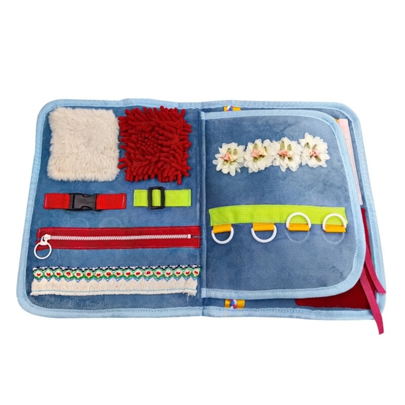 Fidgets Blanket Dementia Therapy Aid Sensory Blanket Dementia Aid Sensory Toy