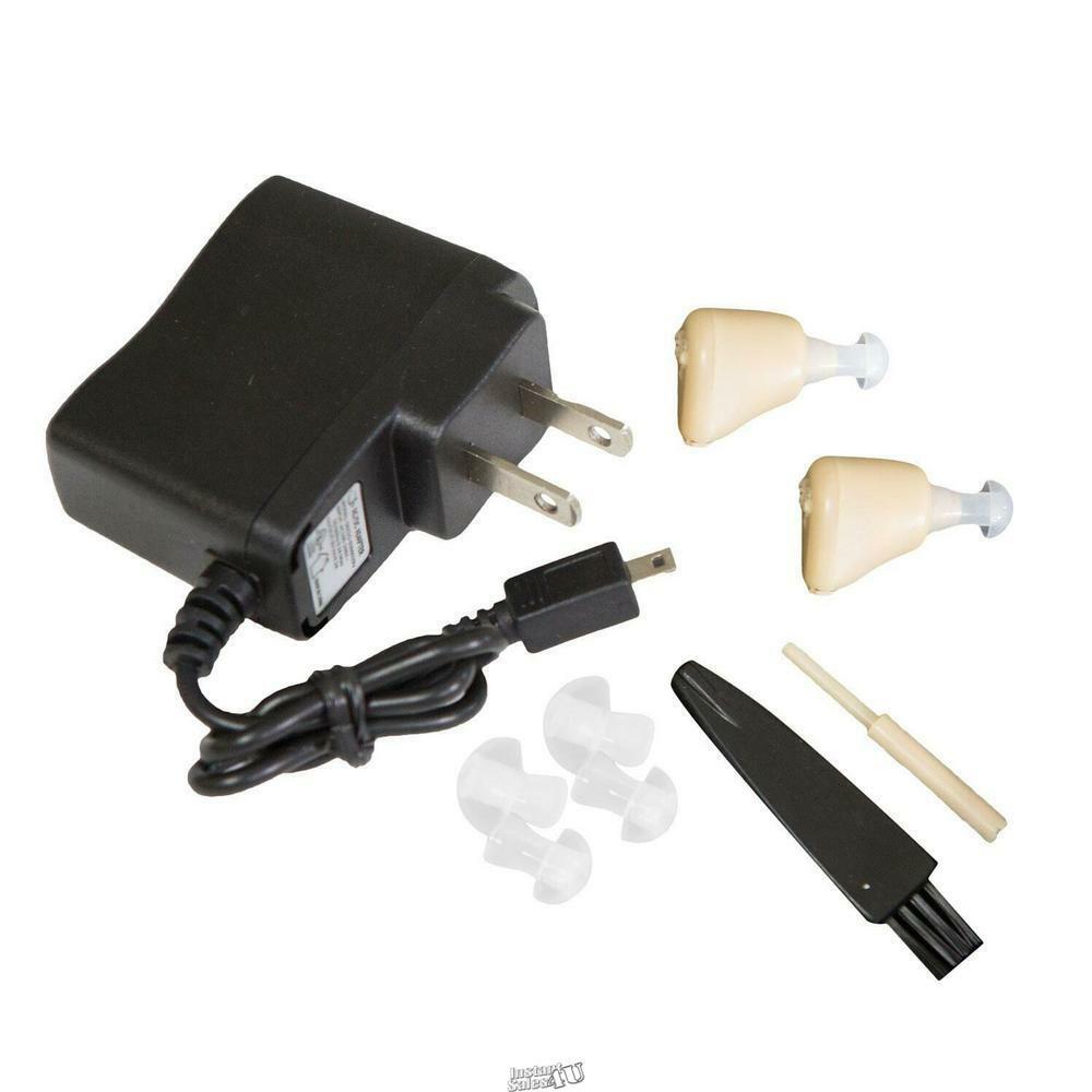 Microbionic-Personal Sound Amplification Product (PSAP) 2 Earpieces Hearing Aid