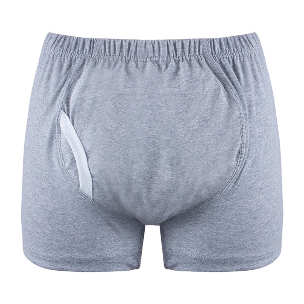 Men Adult Women Elderly Washable Incontinence Briefs Leak-proof Underwear L-3XL