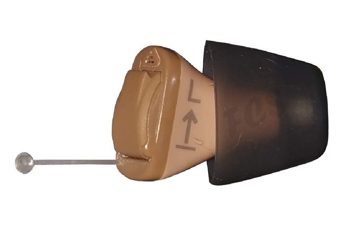 Signia Run Click CIC Digital Hearing Aid 8 Channel Severe Loss for Left Ear