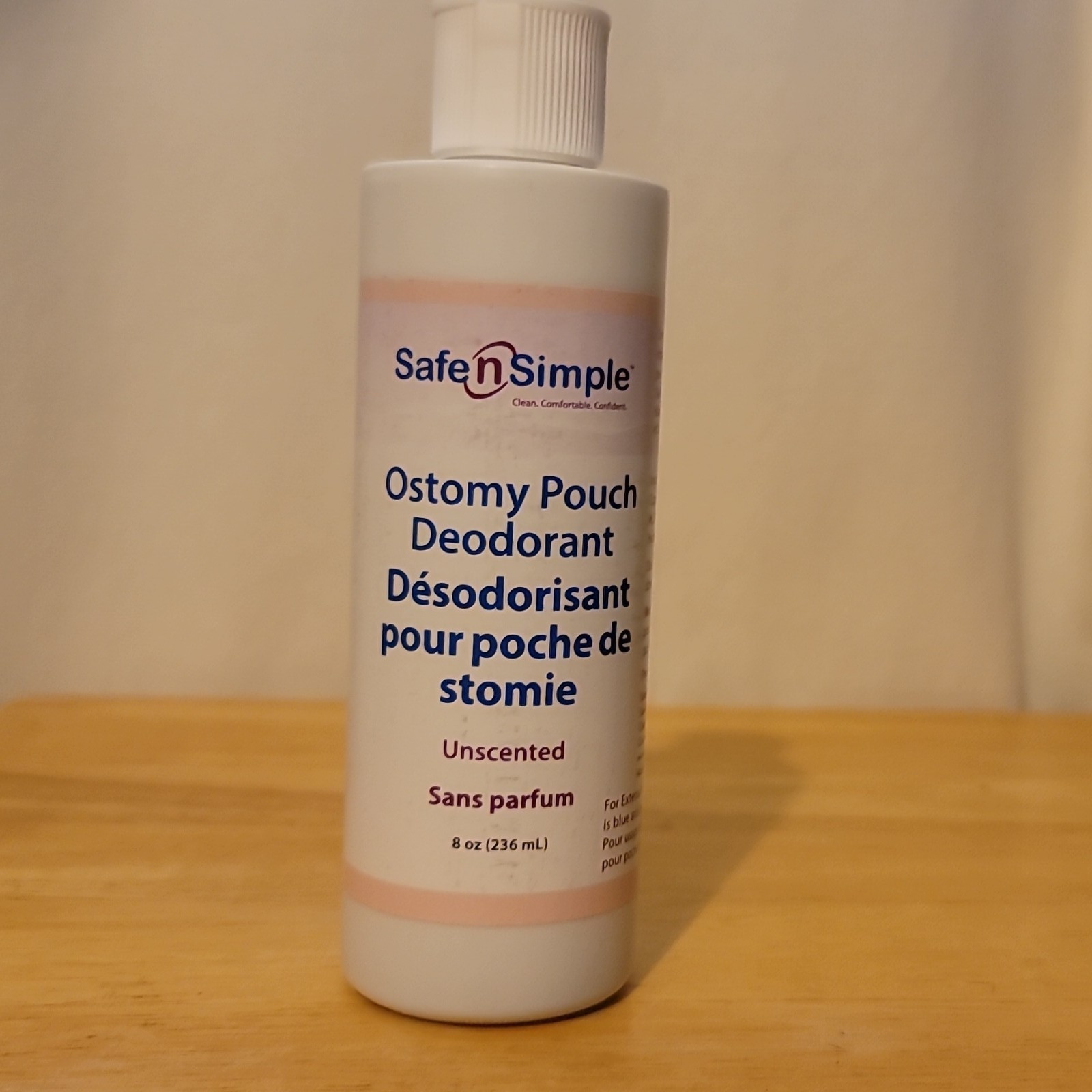 Safe N’ Simple Ostomy Pouch Deodorant Spray Unscented 8 oz SNS40208 – 4 bottles