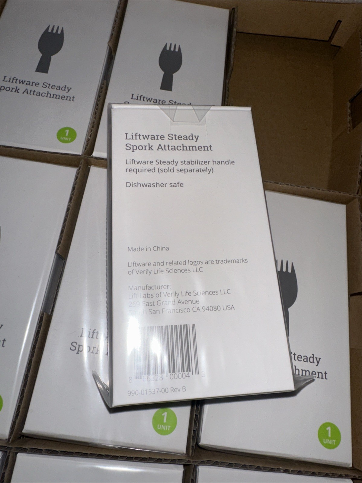 (Lot Of 96) LiftWare level steady Spork cutlery attachment #21065. Box Of 96 New