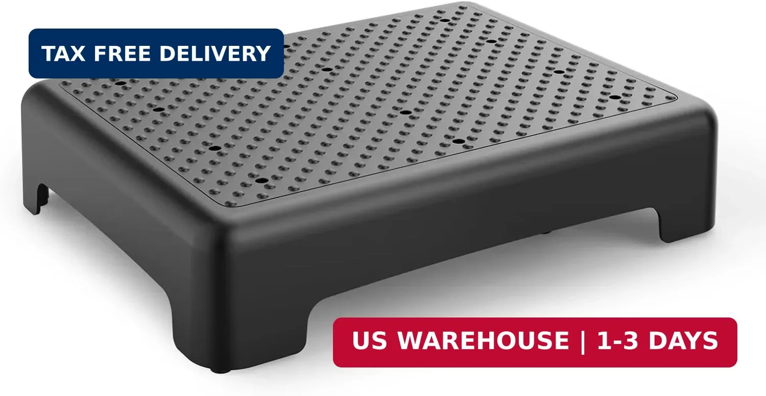 HBTower Mobility Step Stool for Adults & Seniors – Non-Slip Platform Indoor and