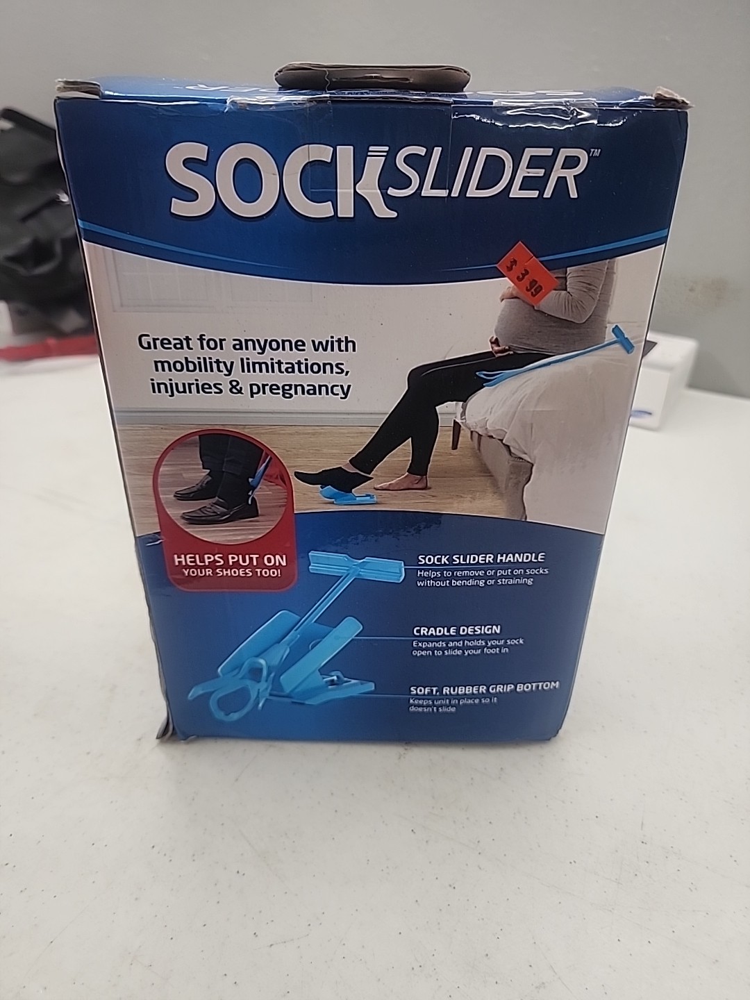 SOCK SLIDER As Seen On TV 2 PC DESIGN