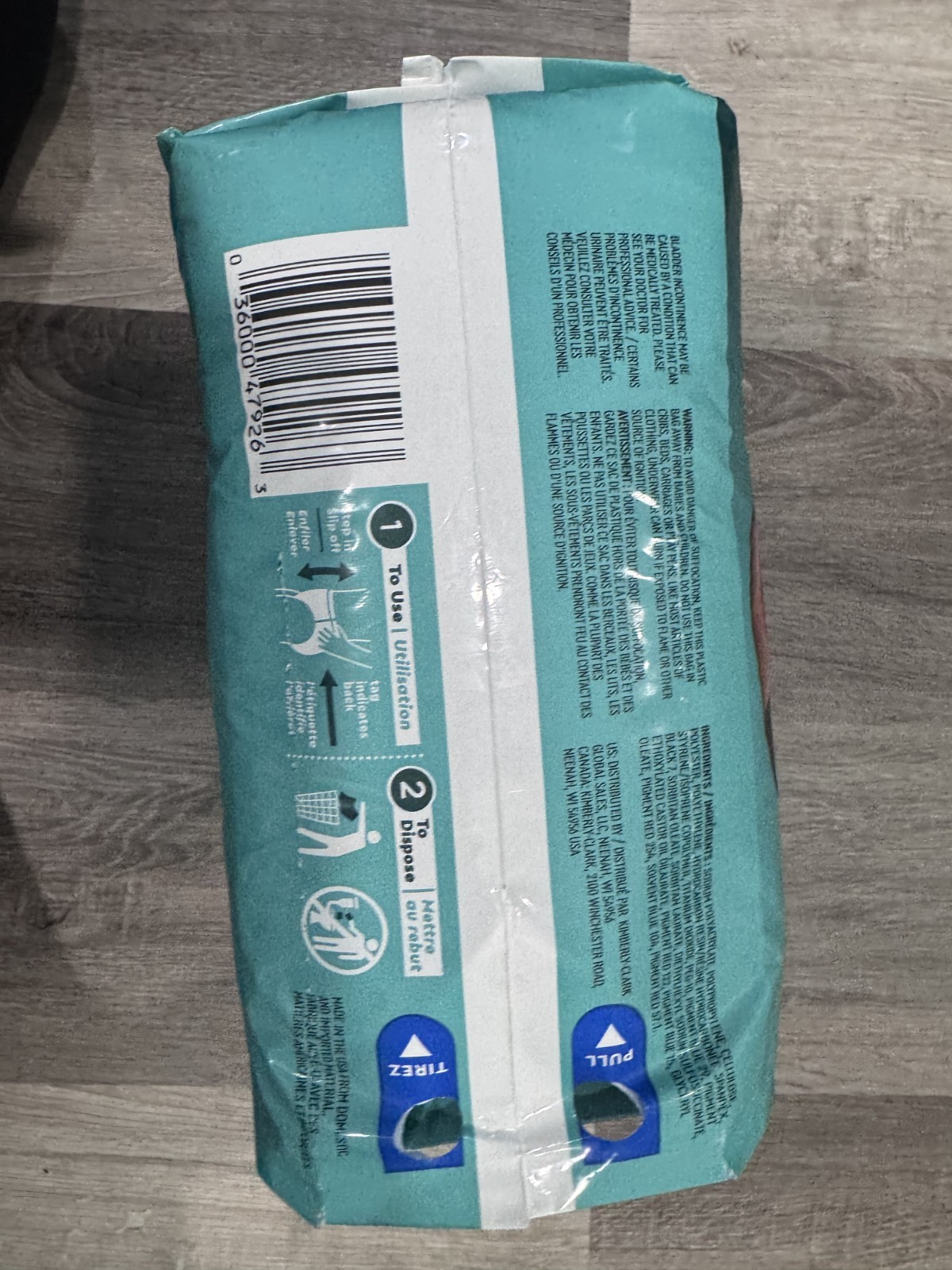 Depend Fresh Protection Incontinence Underwear Large 17 Count Sealed