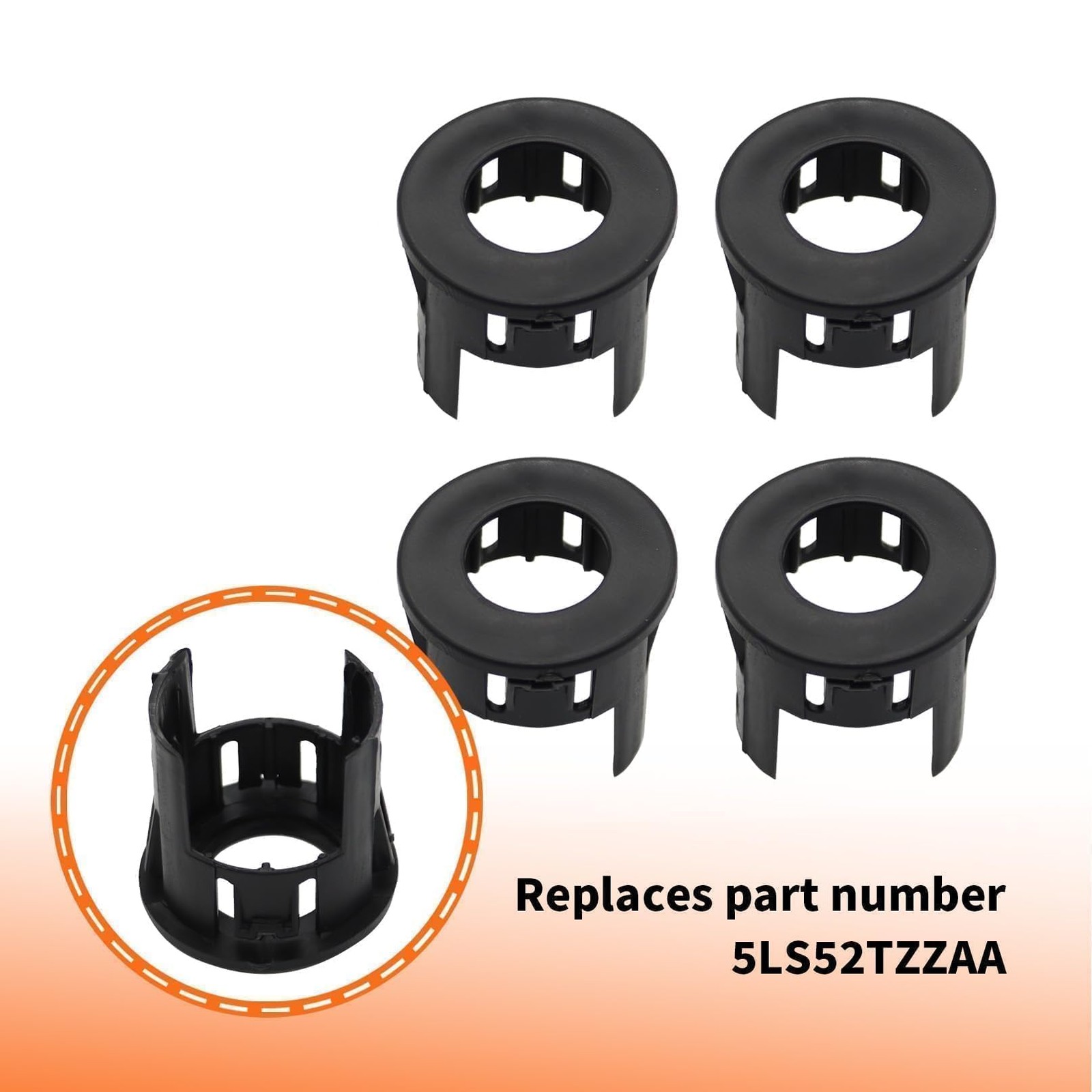 Parking Sensor Brackets Compatible with Ram 1500 2014-2018 4 Pack