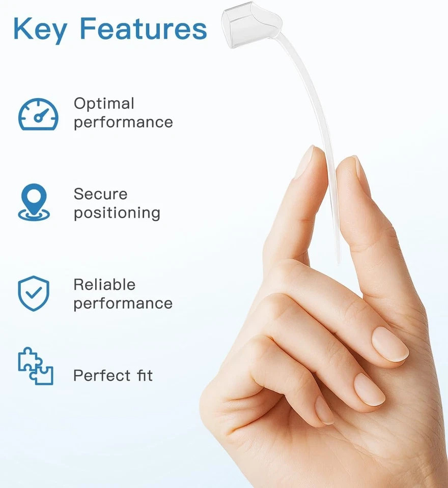 4-Pack Sports Lock for Oticon 85db – Low Touch and Secure Fit for Hearing Aids –