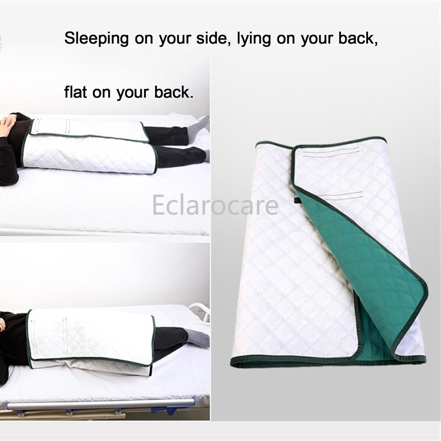Wearable Incontinence Bed Pads Washable Diaper Skirt for Adults Elderly Children