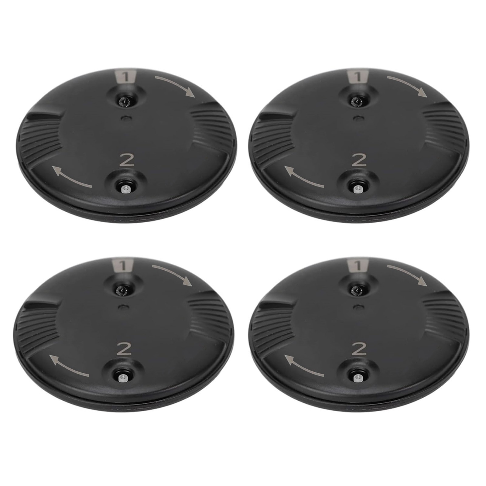 4 Packs ABS Wax Guard Filters For Phonak CeruShield Hearing Aid Accessories