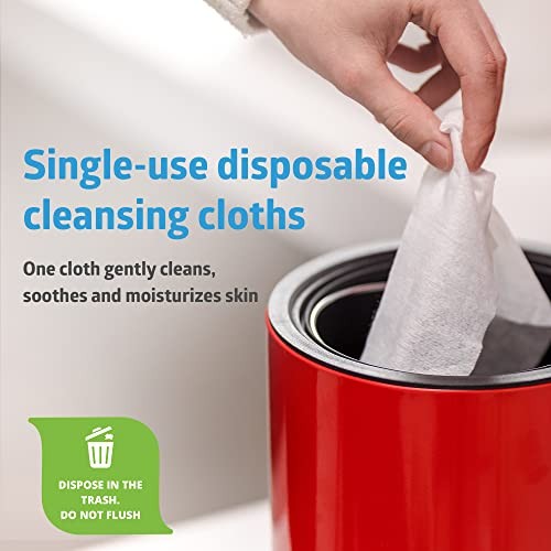 FitRight Personal Cleansing Wipes 8×10″, Aloe, Unscented, 600ct